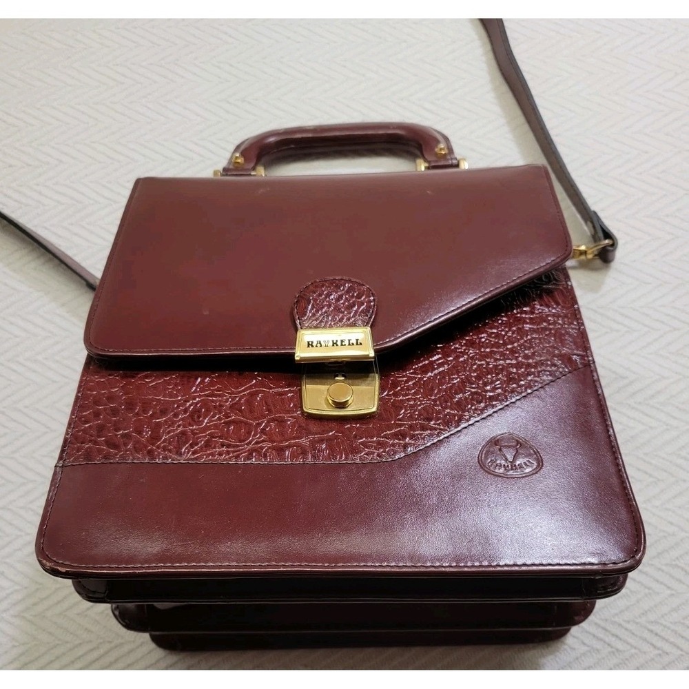 Vintage Raykell Taurus Leather Concealed Carry Purse CCW Women's‎ Clutch